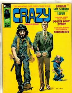 Crazy Magazine # 8 FN Curtis Marvel Comic Book Group Parody Humor Misguide JK1