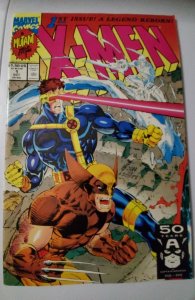 X-Men #1 Wolverine and Cyclops Cover (1991) FN