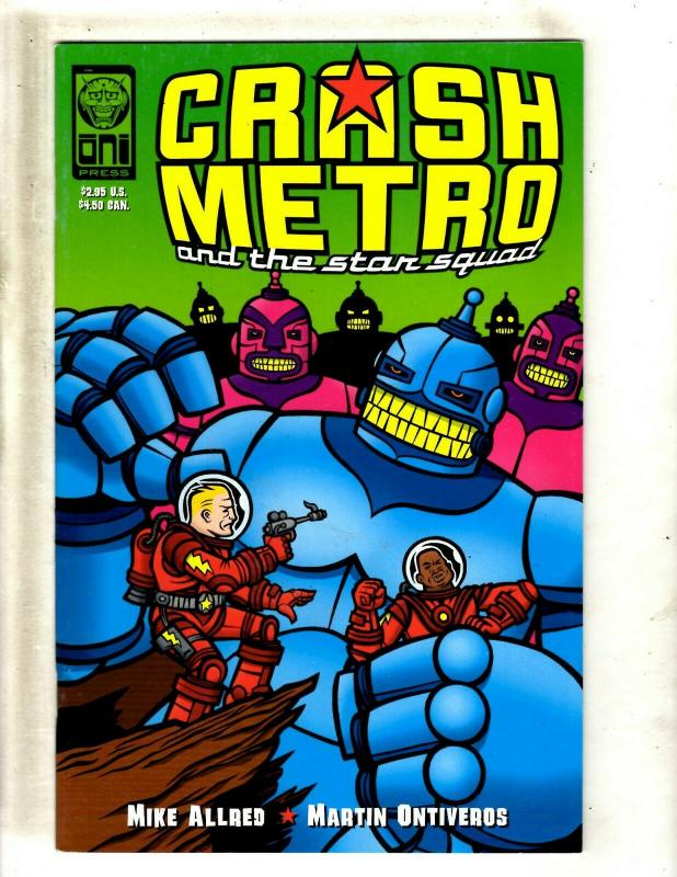 10 Comics Spaceman Feeders Color 2002 Metro Gum + It Girl + Atomics 6 8 9 10 CJ6