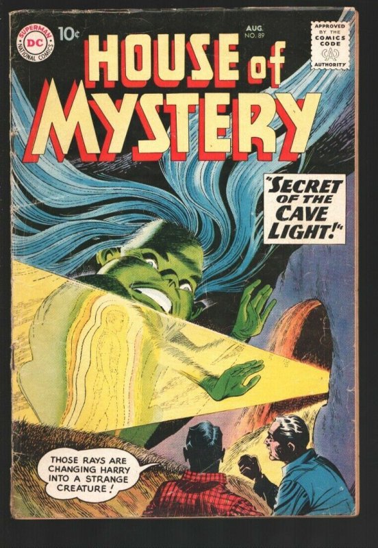 House of Mystery #89 1959-The Enchanted Violin
