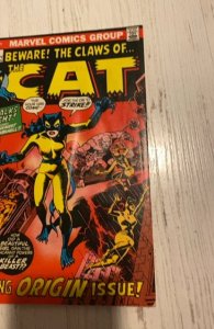 The Cat #1 (1972)amazing origin issue some light creasing on cover