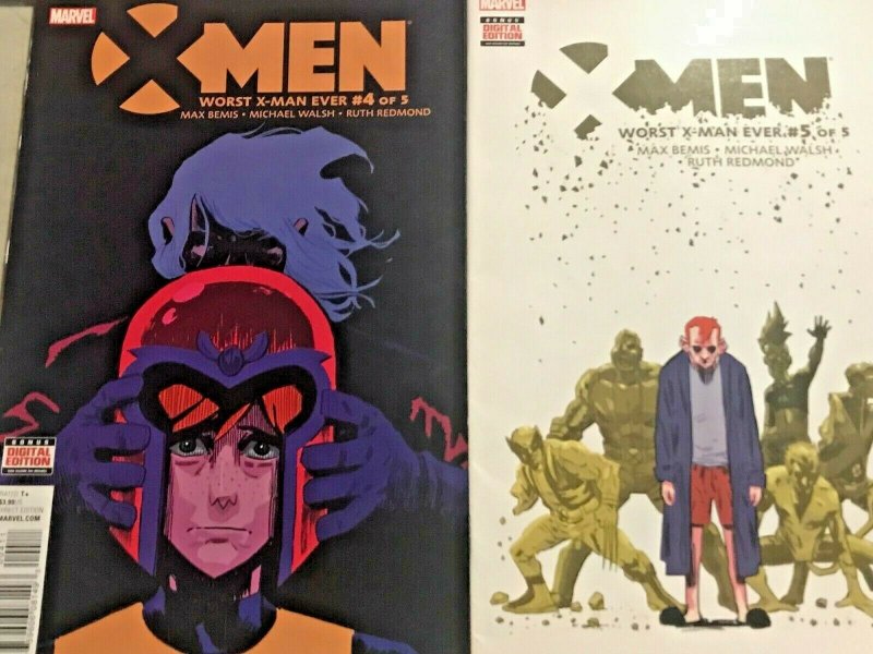 X-MEN: WORST X-MAN EVER#1-5 VF/NM LOT 2016 MARVEL COMICS 