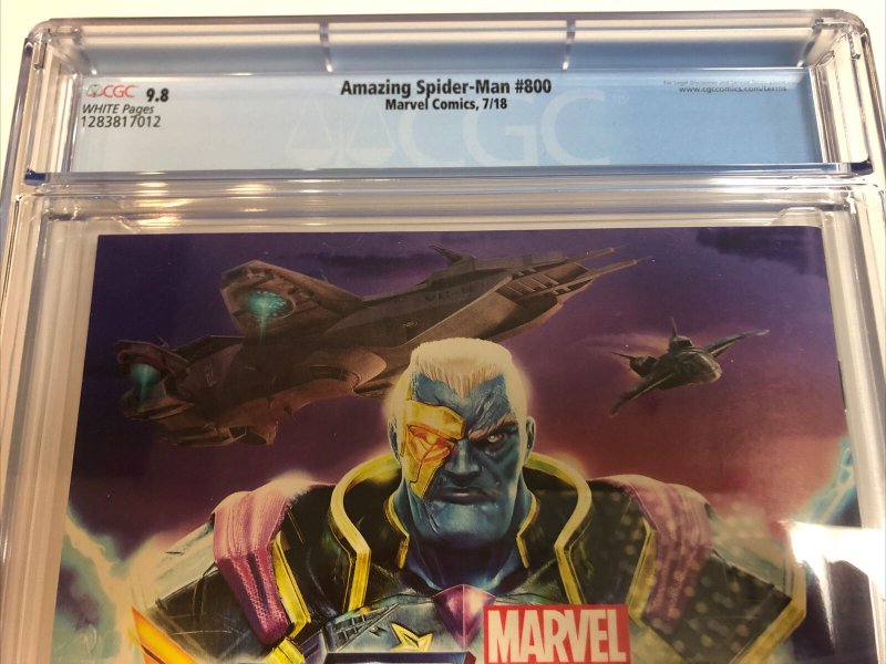Amazing Spider-Man (2018) # 800 (CGC 9.8 WP) |  Dan Slott