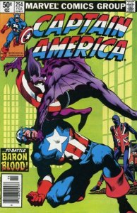 Captain America (1st Series) #254 (Newsstand) FN ; Marvel | John Byrne Union Jac