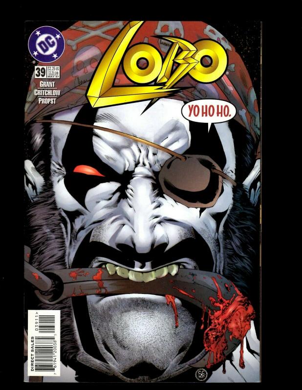 Lot of 12 Lobo DC Comic Books #37 38 39 40 41 42 43 44 45 46 47 48 J407