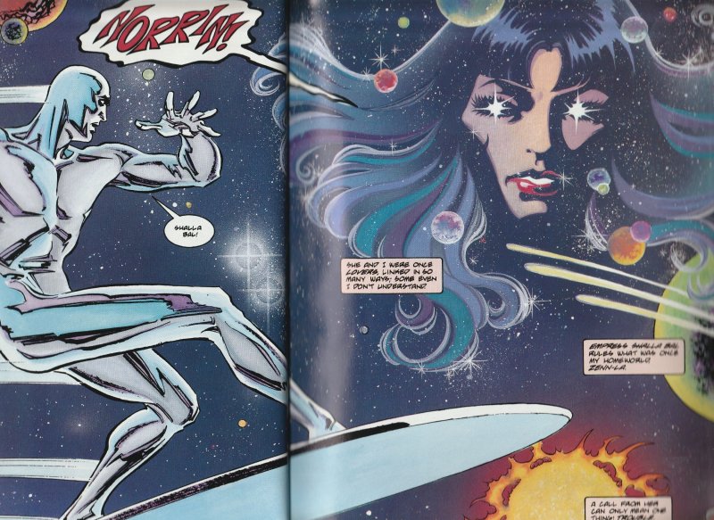 The Silver Surfer: Homecoming (1991)  Thanos creator Jim Starlin story !
