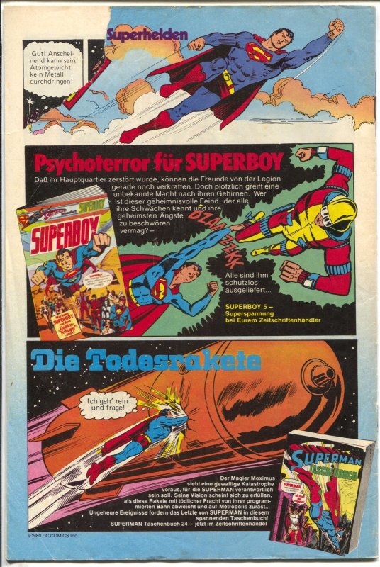 Grune Leuchte #5 1980-Green Lantern-Green Arrow-Black Canary-VG