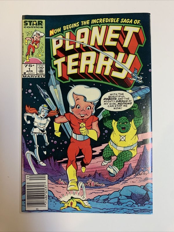 Planet Terry (1984) # 1 (VF/NM) Canadian Price Variant CPV ! Rare !