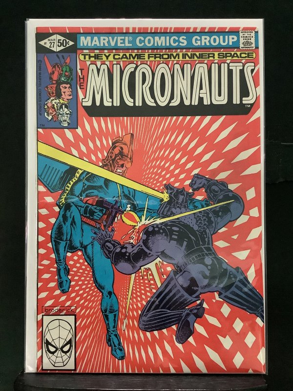 Micronauts #27 Direct Edition (1981)
