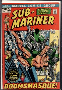 Sub-Mariner #47 (1972) Namor the Sub-Mariner