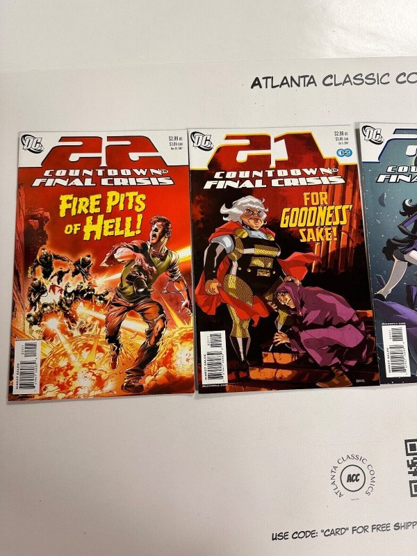 4 Countdown  DC Comic Books # 19 20 21 22 Batman Superman Flash  33 CT3