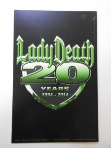 Lady Death: Mischief Night Emerald Edition (2001) VF Condition! Signed W/ COA!