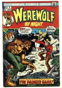 Werewolf By Night #4 comic book Marvel-Mike Ploog