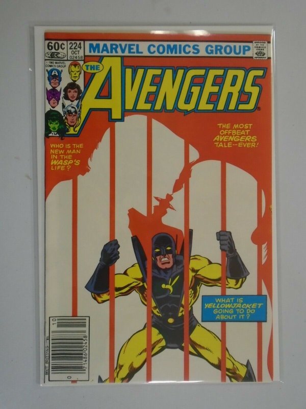 Avengers #224 Newsstand edition 6.0 FN (1982 1st Series)