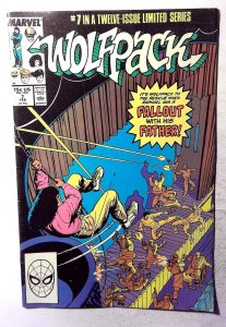 Wolfpack #7 (1989) Marvel Comics 1st Print Comic Book