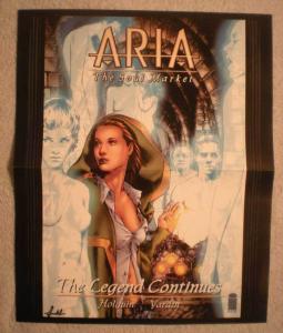 ARIA  SOUL MARKET Promo Poster, 11x13, 2001, Unused, more Promos in store