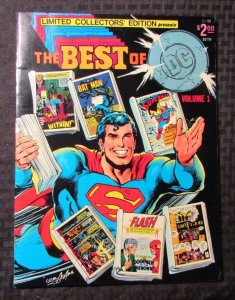 1977 DC TREASURY C-52 Best of DC Vol. 1 FLASH Batman SUPERMAN Neal Adams VF-