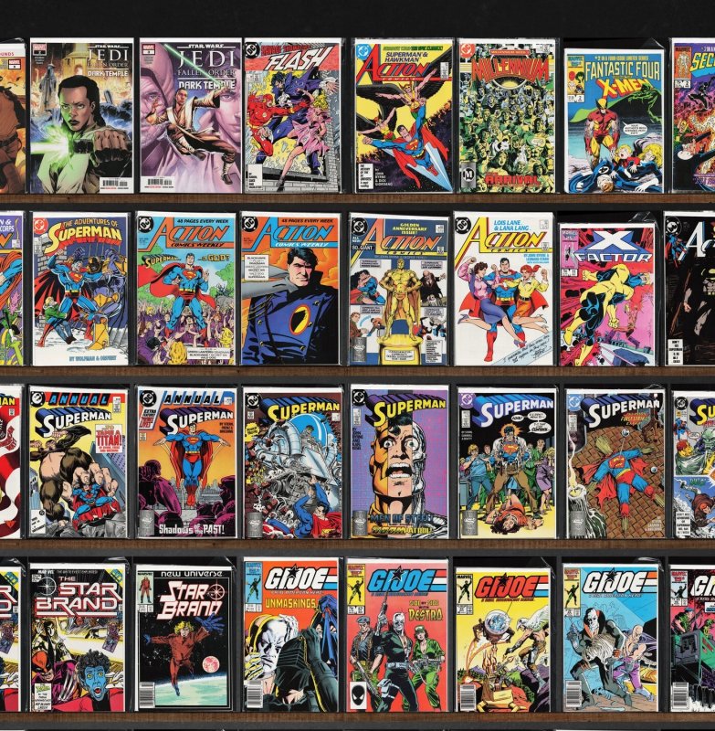 Huge Lot 150+ Comics with Superman, The Avengers & More!
