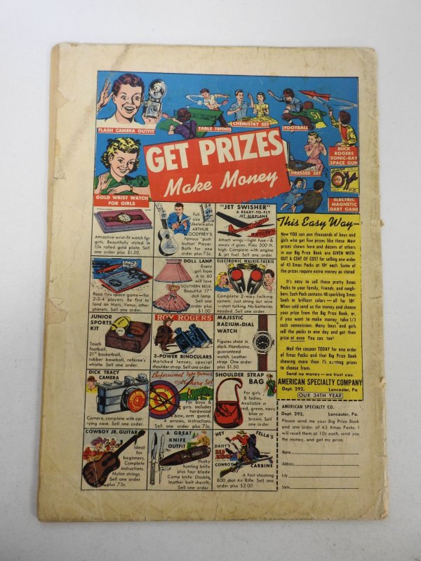 Man Comics #20 GD+ Condition 1 in cumulative spine split, stamp fc