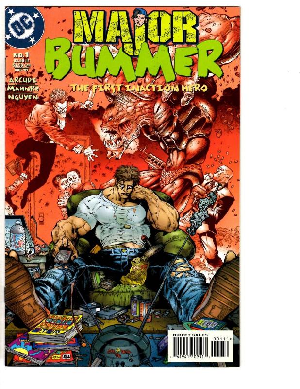 Lot Of 6 Major Bummer DC Comic Books # 1 2 3 4 6 10 Arcudi CR23