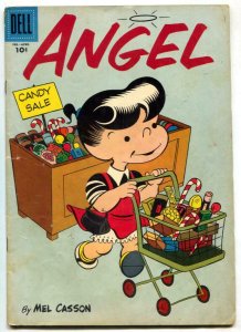 Angel #5 1956- Dell comics- candy store cover G/VG