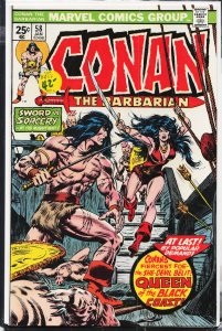 Conan the Barbarian #58 (1976) Conan [Key Issue]