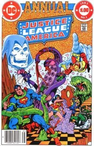 Justice League of America Annual #1 (Newsstand) FN ; DC