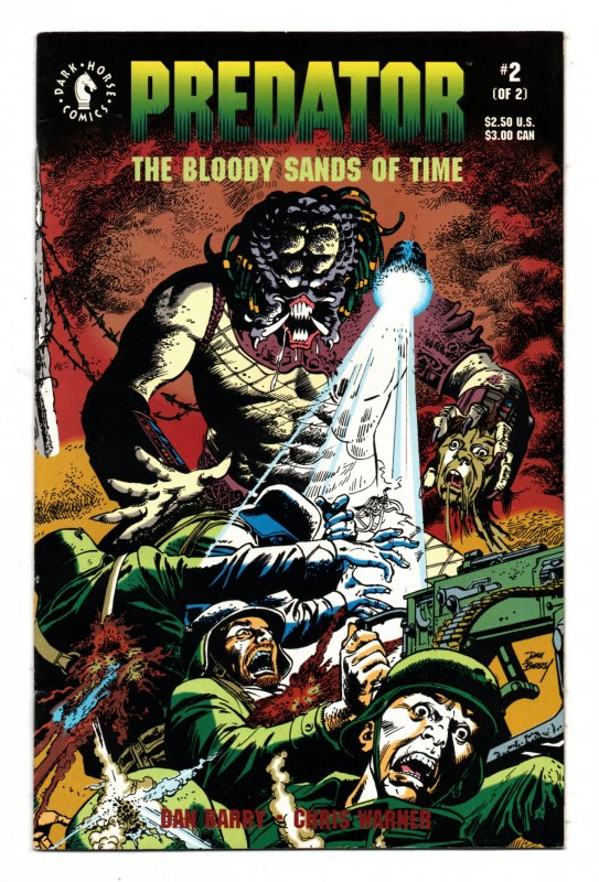 PREDATOR: THE BLOODY SANDS OF TIME #02 (1992) DAN BARRY | TRADE DRESS