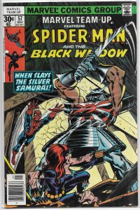 Marvel Team-Up vol. 1 # 57 FN Spider-Man, Black Widow, Thomas/Sal Buscema