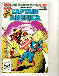 Lot of 7 Captain America Marvel Comic Books 221 244 246 308 339 410 9 DS1 