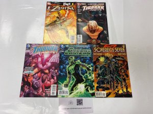 5 DC comic books Zauriel #1 Thunder Agents #2 6 Green Lantern #16 21 KM19