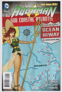 Aquaman #32 Variant Cover (2014) Aquaman