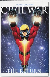 Civil War: The Return McGuinness Cover (2007) Captain Marvel