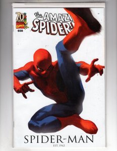 The Amazing Spider-Man #608 White Cover (2009)   - [•114-GMA1]