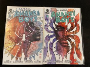 ANANSI BOYS #1, 2 VFNM Condition