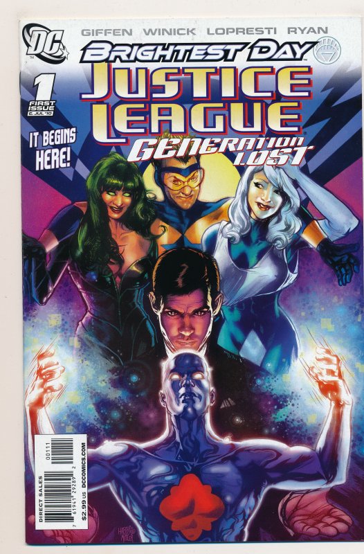 Justice League Generation Lost (2010) #1 NM