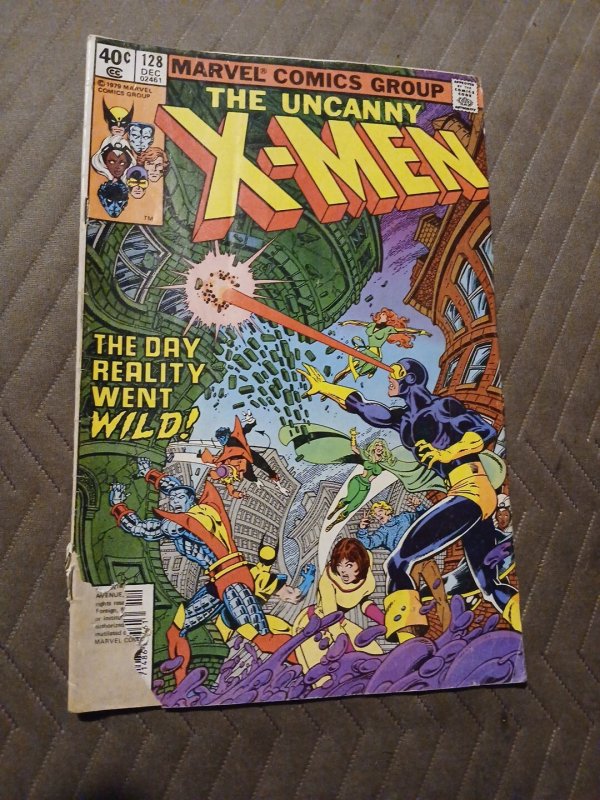 Marvel Uncanny X-Men #128 The Day Reality Went Wild! 1979 Bronze Age John Byrne