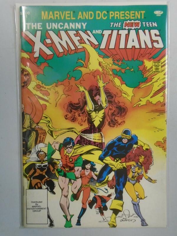 X-Men and the Teen Titans #1 (1982 1st print) 6.5/FN+