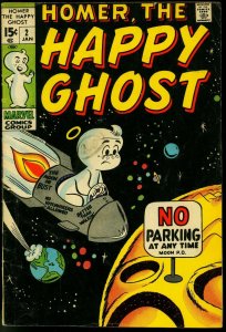 HOMER THE HAPPY GHOST #3 1970 MARVEL DAN DECARLO ART G-