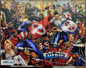 CAPTAIN AMERICA #0 New/NM (Marvel 2022) One-Shot MARK BROOKS Wraparound Cover