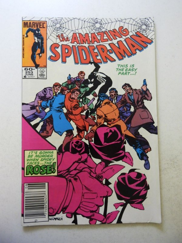 The Amazing Spider-Man #253 (1984) VG+ Condition moisture ring fc