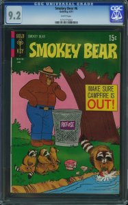 Smokey Bear #6 (1971) CGC 9.2 NM-
