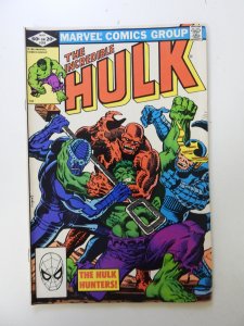 The Incredible Hulk #269 (1982) VF- condition