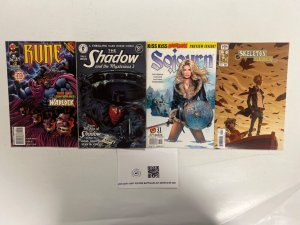 4 Indie Comics Rune # 2+The Shadow # 1+Sojourn # 1+A Skeleton Story # 4 97 JS47