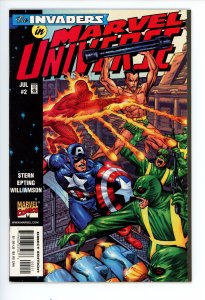 Marvel Universe #2 Variant Cover (1998) The Invaders