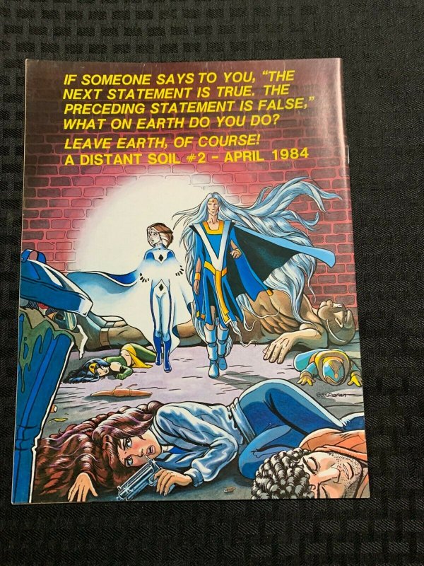 1983 A DISTANT SOIL #1 FVF 7.0 Coleen Doran / Warp graphics