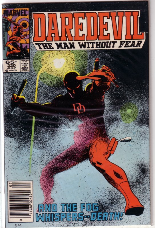 Daredevil   vol. 1   #220 VG O'Neil/Mazzucchelli