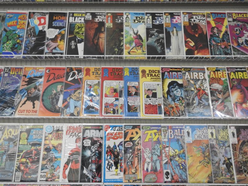 Huge Lot 130+ Comics W/ Batman, Aquaman, Airboy+ Avg VF+ Condition!