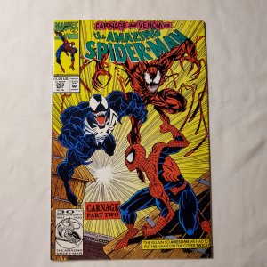 Amazing Spider-Man 362  2nd appearance of Carnage  Fine+  Cover by Mark Bagley