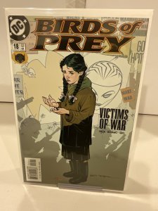 Birds of Prey #18  2000  9.0 (our highest grade)